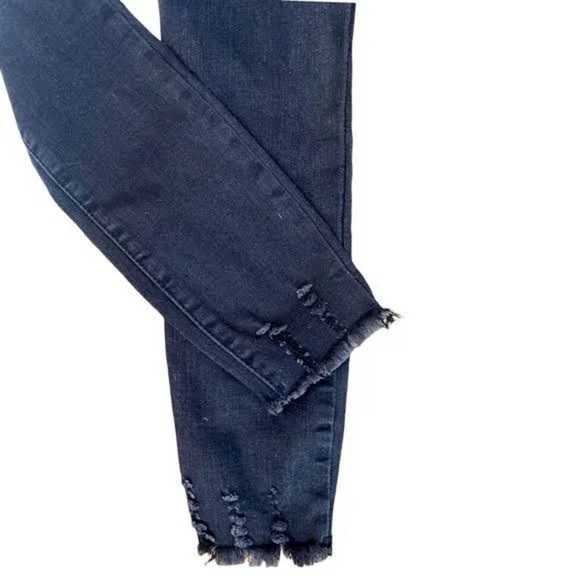 Kid Joe's Jeans Girls The Rocker Ankle Mid-Rise Ankle Skinny Jeans Color Pewter - Picture 6 of 13